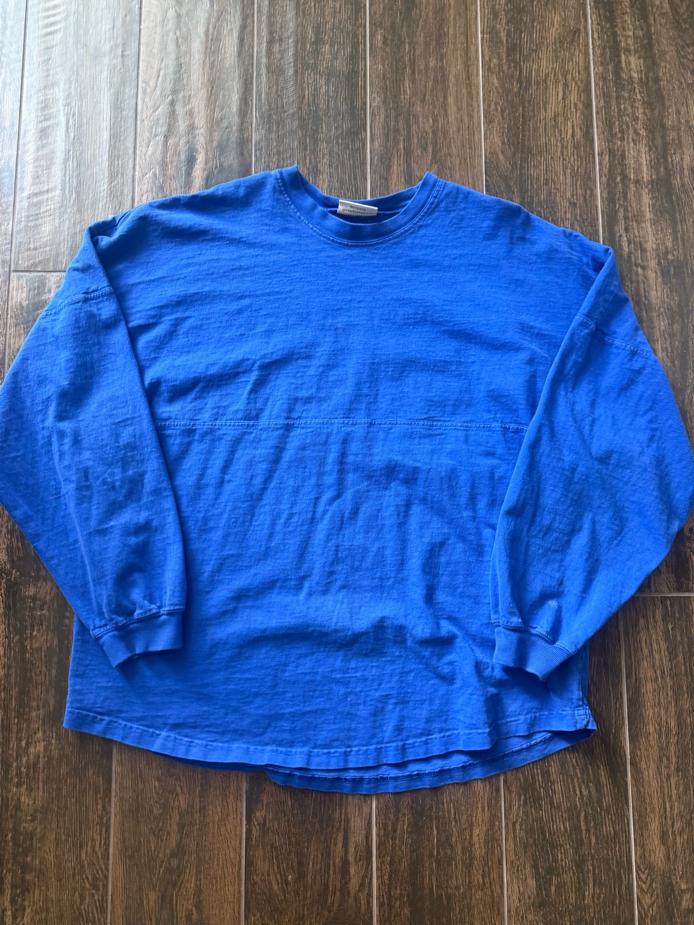 Spirit Royal Blue Long Sleeve Crewneck Shirt